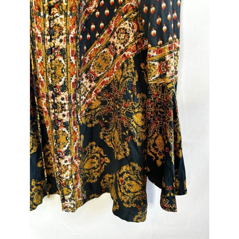 Free People Magic Mystery Tunic Top Hippie Top Tunic XS Festival Sleeve Festival - Picture 8 of 11